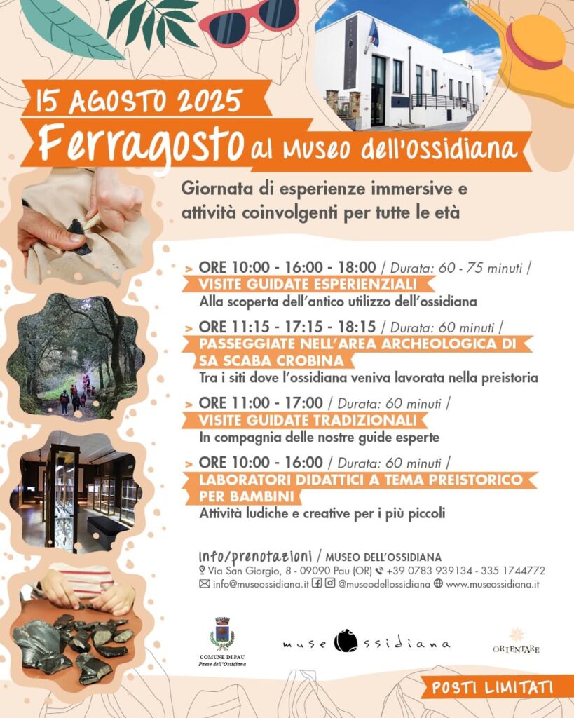 Ferragosto 2025 al Parco Monte Arci: tra fiabe, natura e ossidiana 2 Ferragosto al monte Arci