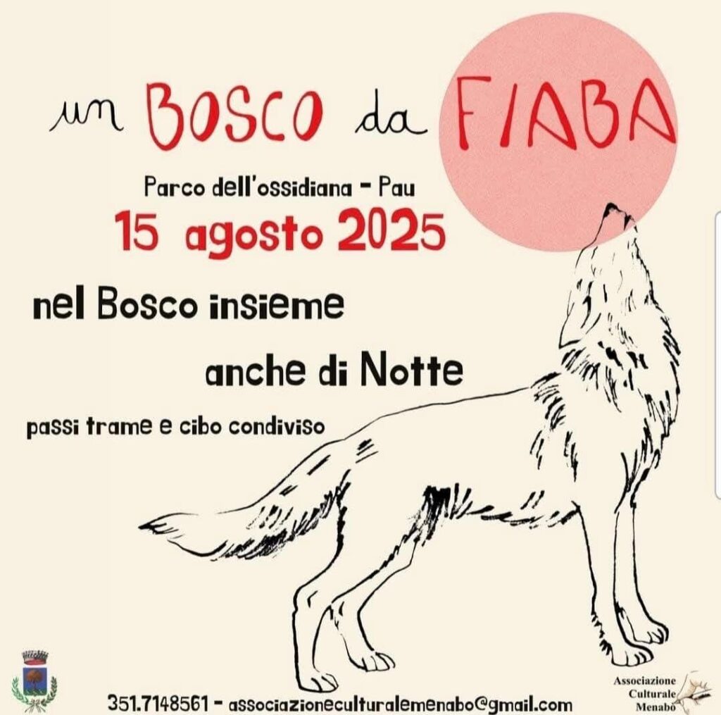 Ferragosto 2025 al Parco Monte Arci: tra fiabe, natura e ossidiana 1 Un bosco da Fiaba