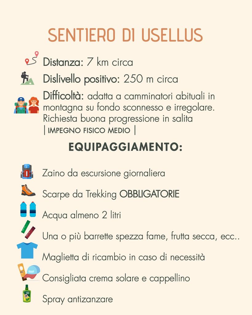 Sentieri d’Arci: il 24 ottobre la terza tappa autunnale ci porta a Usellus 1 sentieri arci usellus 4 1